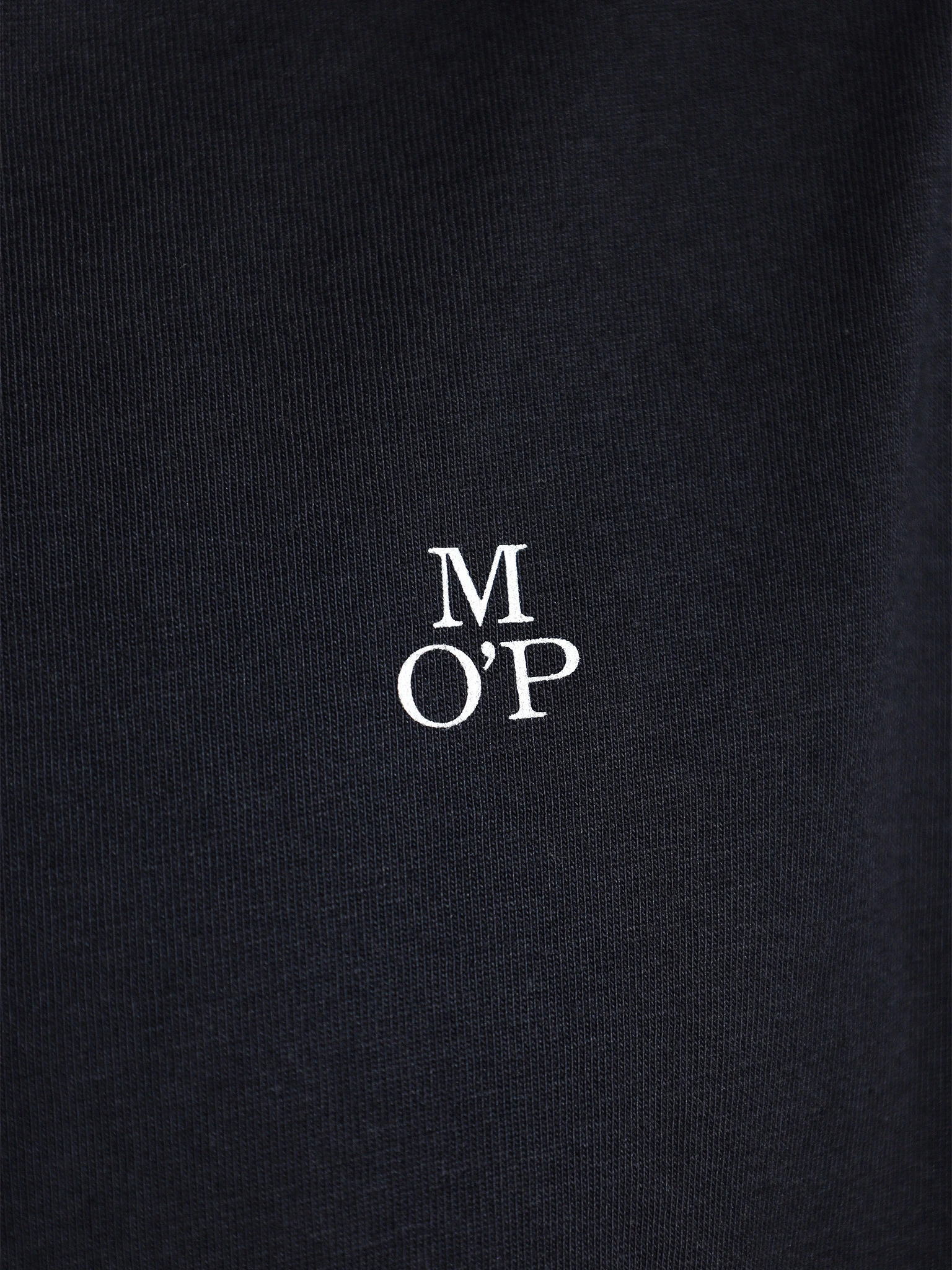 Футболка темно-синего цвета из хлопка